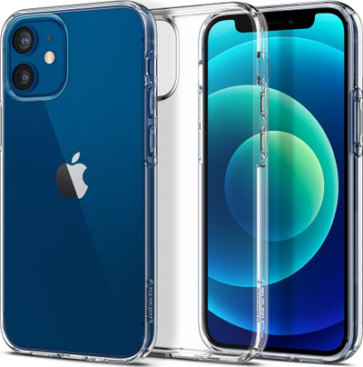 Mbështjellëse Etui Spigen Liquid Crystal për iPhone 12 Pro Max, transparente