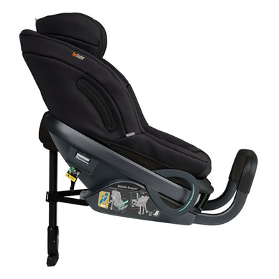 Ulëse auto për fëmijë BeSafe Stretch2, deri 36kg 125cm, e zezë Soft Breeze