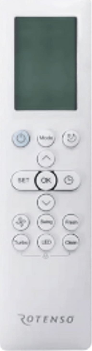Kondicioner muri Rotenso Ukura X, 3.5 kW, Wi‑Fi, i bardhë