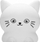 Llambë silikoni Redleaf Silly Cat, USB-C, RGB