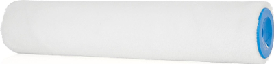 Rul boje Geko Velour, 25 cm, diametër 40 mm, i bardhë