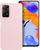 Kuti telefoni FRAME për Xiaomi Redmi Note 11 Pro, TPU, me cepa të forcuar, rozë e çelët