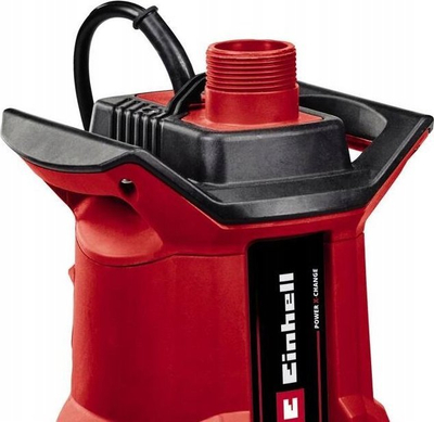 Pompe zhytëse për ujë të ndotur Einhell GE-SP 18/25 Li Solo, pa kabllo, sistem Power X-Change, e kuqe