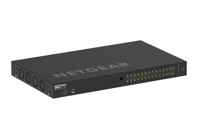 Switch NETGEAR GSM4230P, 24 porta Gigabit PoE+, i zi