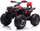Motor elektrik për kalamoj Lean Cars QLS-3288, 12V, deri 30 kg, i kuq