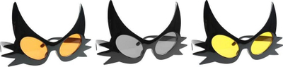 Syze feste Cat Glasses, dizajn mace, plastike, shumëngjyrëshe