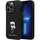 Kuti telefoni Karl Lagerfeld KLHCP14XSMHKNPK, për iPhone 14 Pro Max, silikon e zezë