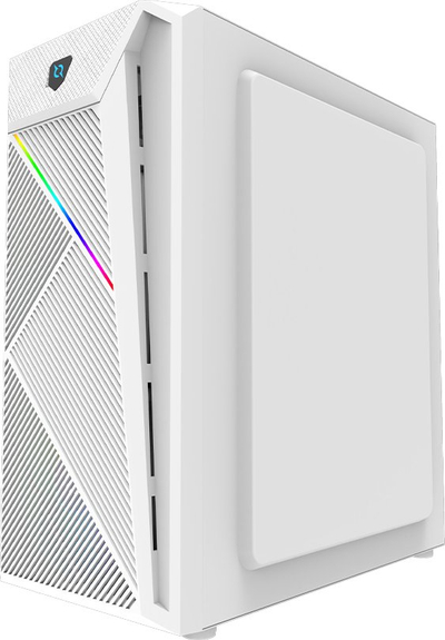 Kuti kompiutri Aqirys BellatrixPRO MiniTower, akrilik, RGB, e bardhë