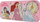 Set manikyri Disney Princess Nail Tin, 3 llakë thonjsh, sticker dekorativë, rozë