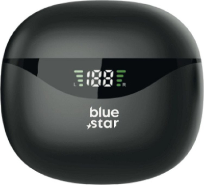 Kufje wireless Blue Star TWS T60, stereo, me mikrofon, të zeza