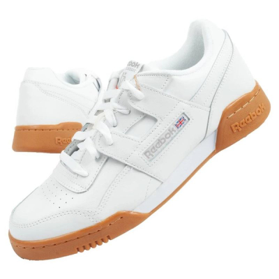 Патики Reebok Workout Plus, кожа, бели