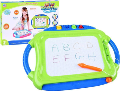 Tabla vizatimi Jokomisiada Colorful Magic Drawing Board, magnetike, me stampila, me shumë ngjyra
