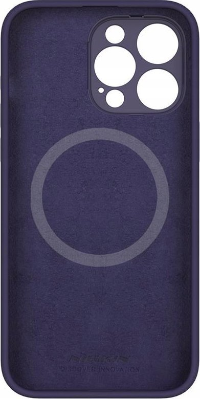 Kutia mbrojtëse Nillkin Lenswing Magnetic për iPhone 15 Pro Max, 6.7", me MagSafe, vjollcë e errët