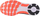 Atlete Under Armour Charged Bandit 3 Ombre (3020119-600), të zeza/portokallta, nr 44.5