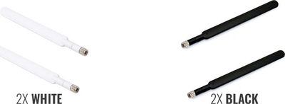 Antenë LTE për Huawei B593 E5186 B525, 2 copë, e zezë