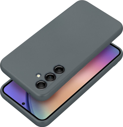 Mbulese telefoni OEM Metallic për Samsung Galaxy A54 5G, mbrojtëse, gri mat
