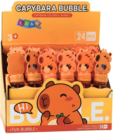 Flluska sapuni Capybara, 35 ml, kapak me 3 vrima, ngjyra të përziera