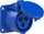 Prizë paneli industriale PCE 313-6f6, 16A 3P, IP44, blu