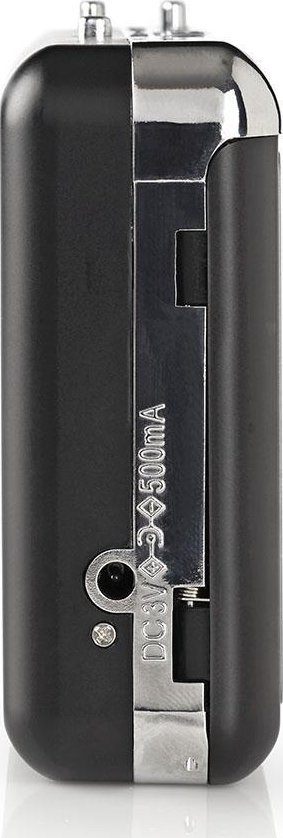 Konvertues portativ kasetash në MP3 me USB, me kabllo USB dhe program, gri