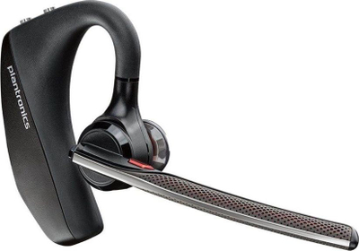 Kufje Bluetooth Poly Voyager 5200, me mikrofon, me mbajtje pas veshit, e zeze