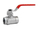 Valvul sferike Red Ball R023402005, 6/4", për ujë
