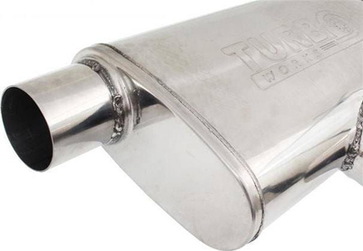 Silenckeri i pasëm TurboWorks LT 304SS, 70mm, inox