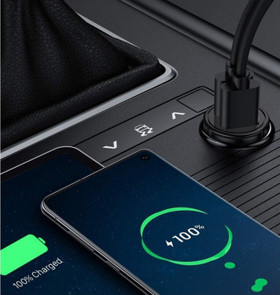 Karikues veture Techly Fast Mini, 2x USB, 36W 3A, i zi