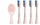 Koka zëvendësuese furçe dhëmbësh Lovio SonicProtect PRO, medium, set 5 copë, rozë