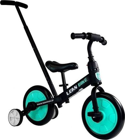 Трицикл Lean TRIKE 3in1, велосипед без педали, прилагодливо седиште, портокалов