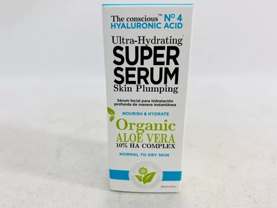 Serum për fytyrën The Conscious No4 me acid hialuronik edhe aloe vera, hidratues, 30 ml