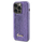 Mbrojtëse telefoni Guess Sequin Script Metal, për iPhone 13 6.1", e purpurt