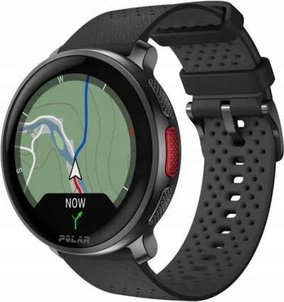 Ora sportive Polar Vantage V3 H10, GPS, me sensor kraharori H10, e zezë