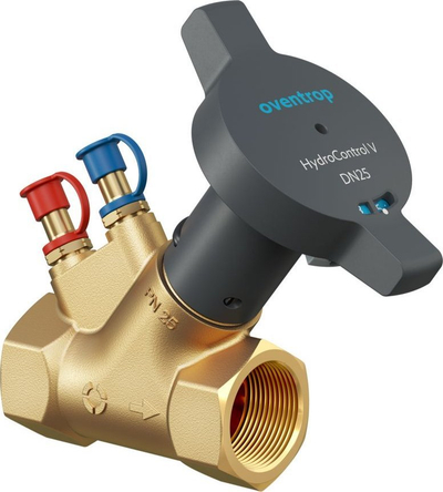 Valvul rregulluese Oventrop HydroControl V PN25 DN40, Rp 1 1/2 F, për linjë ajrimi, metalike