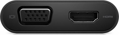 Adapter Dell DA200, USB C, HDMI VGA Ethernet USB 3.0, i zi