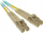 Kabllo optike RBLINE PC-2LC/2LC-MM-OM3-2, multimode OM3, 2m, jeshile