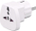 Përshtatës udhëtimi MicroConnect PETRAVEL, universal, i bardhë