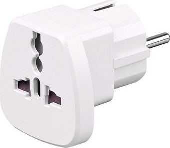 Përshtatës udhëtimi MicroConnect PETRAVEL, universal, i bardhë