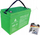 Литиумска батерија Azo Digital LP Pro LiFePO4, 12V, 100Ah, BMS Bluetooth, греен тепих