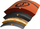 Top basketbolli Spalding TF-1000 Legacy 76963Z, lëkurë kompozite, i miratuar nga FIBA, kafe