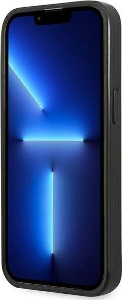 Mbulesë telefoni Guess GUHCP13SPSATLG, për iPhone 13 mini 5.4", hardcase, ngjyrë argjendtë