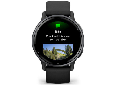 Ora sportive Garmin Vivoactive 5, AMOLED, GPS, e zezë
