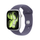 Apple Watch Series 11 GPS 46mm Silver Aluminium Case with Purple Fog Sport Band, S/M