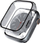 Mbulesë Crong Hybrid Watch Case për Apple Watch 45mm, me xham t’u bashkum mbi ekran, transparente