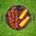 Grill oborri Fire Pit, gize dhe çelik, i lëvizshëm, i zi