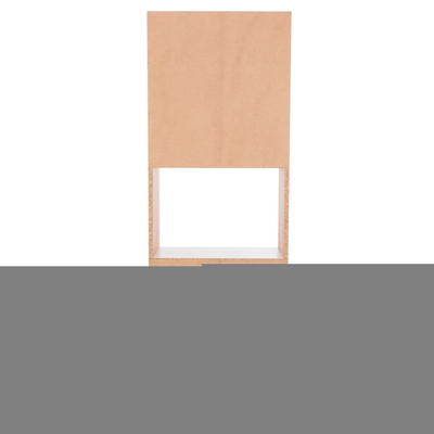 Komodë kuzhine RAD HM18196.04, melaminë, 55.5x32x165 cm, dru natyral e bardhë