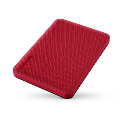 Disk i jashtëm Toshiba Canvio Advance, 4TB, 2.5", USB 3.2, i kuq