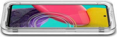 Xham mbrojtës Spigen AlignMaster Glas FC, për Samsung Galaxy M53 5G, i zi