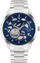 Orë dore për meshkuj Tommy Hilfiger Henry Automatic 1710661, e argjendtë
