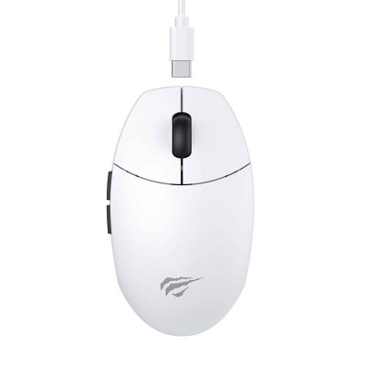 Mi gaming pa tela Havit MS1039W, paketë 2 copë, 7400 DPI, 2.4 GHz, i bardhë