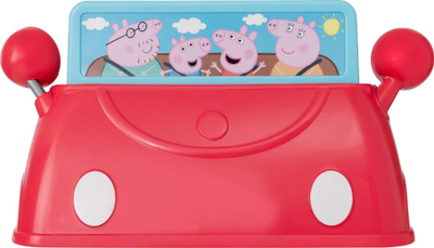 Lodër timon Peppa Pig Mini Driver, elektronike, me tinguj, shumëngjyrëshe